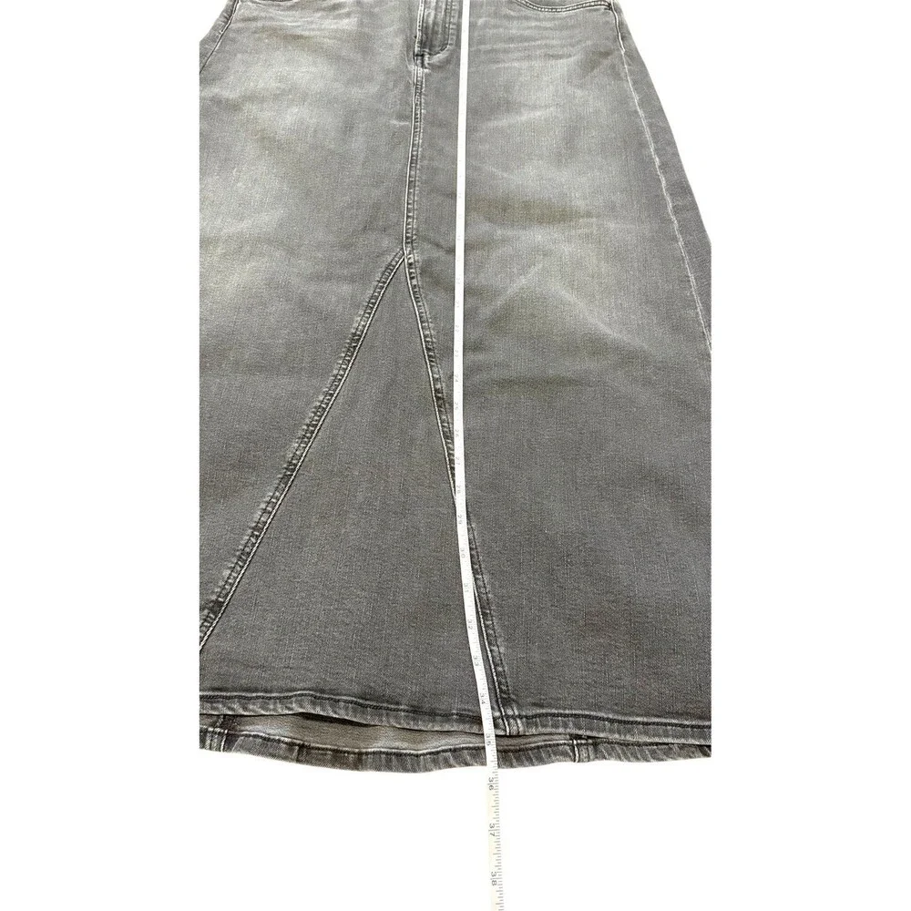 Joe's Jeans Denim Maxi Skirt Black Size 31 NWT - Picture 7 of 10